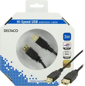 DELTACO USBC-1011M - USB typ C-kabel - USB-C till USB - 2 m